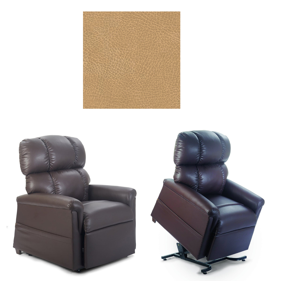 Golden Tech PR535 MaxiComforter Power Lift Recliners - Small & Medium - Buckskin